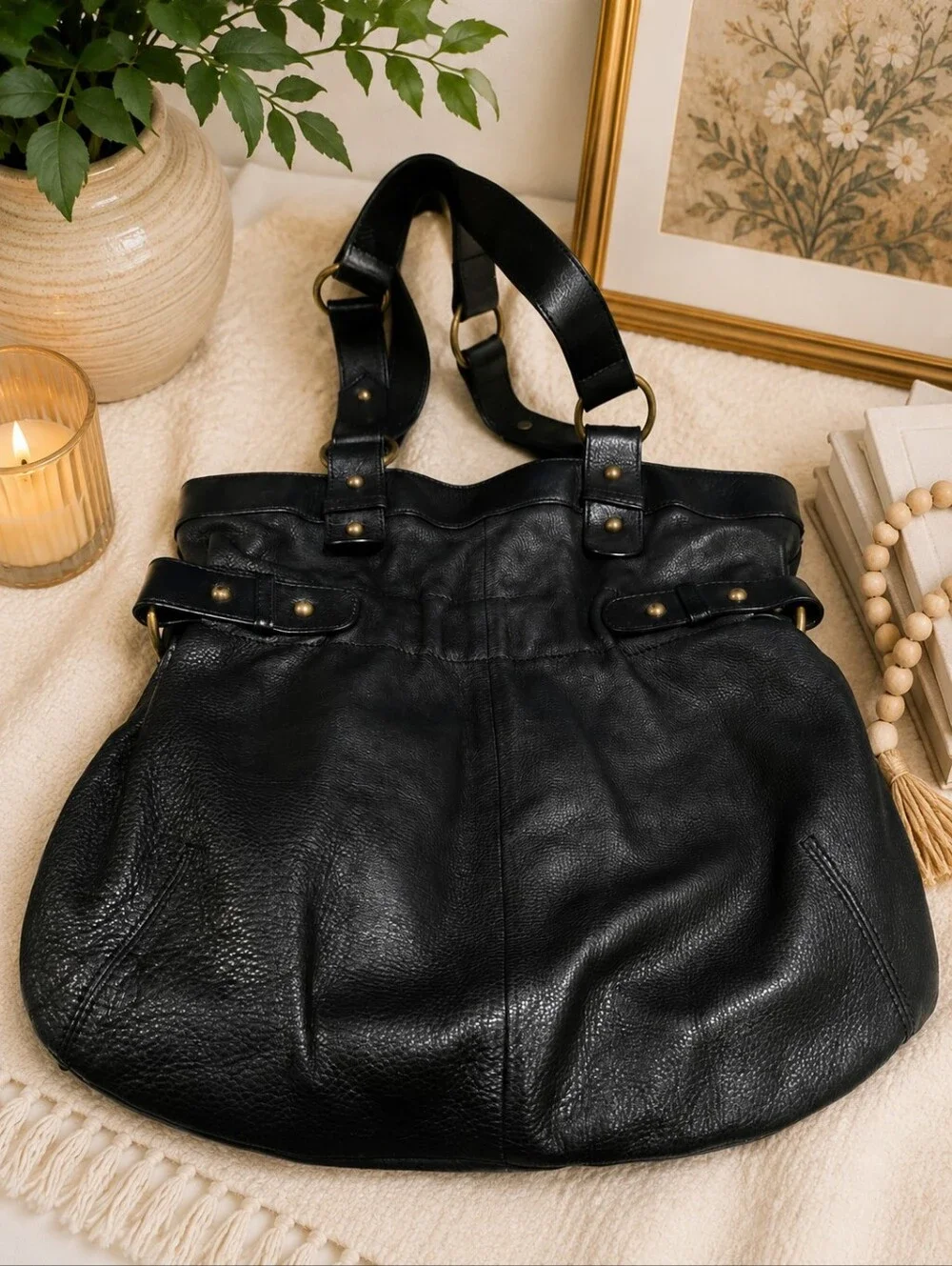 Paradox Genuine Leather Y2K-Inspired Shoulder Bag – Excellent Condition